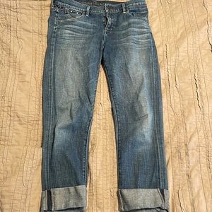 Citizens of Humanity Dani Cropped Straight Leg Jeans, Size 27